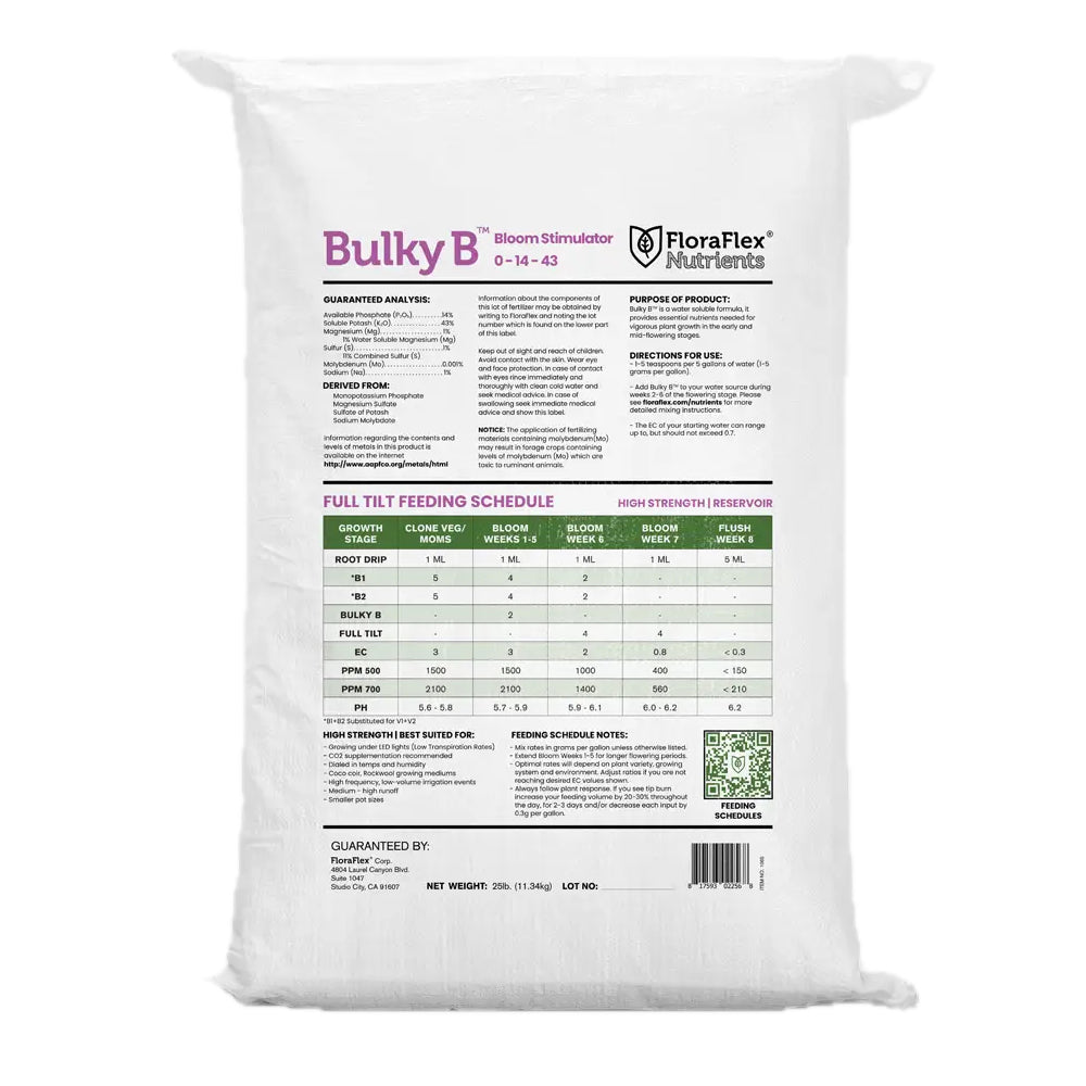 Floraflex Nutrients - Bulky B – Growers Hub