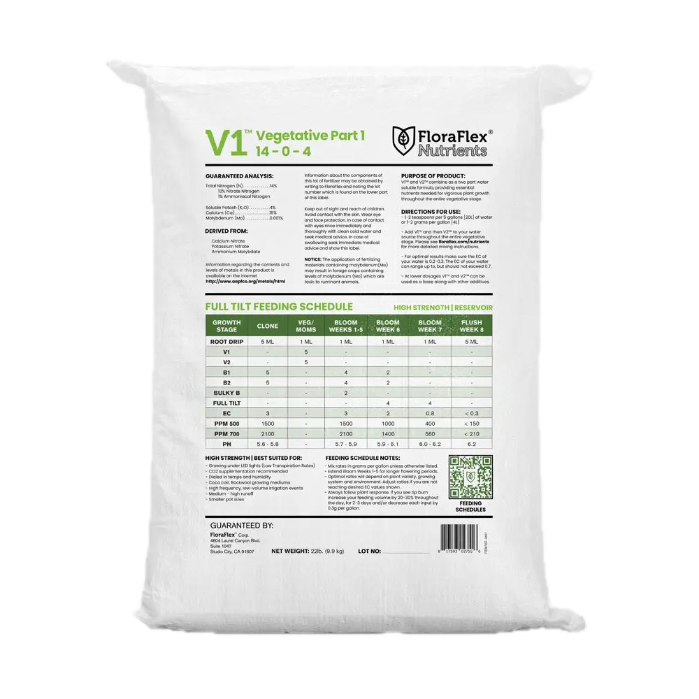 Floraflex Nutrients - Veg V1 + V2 Combo – Growers Hub