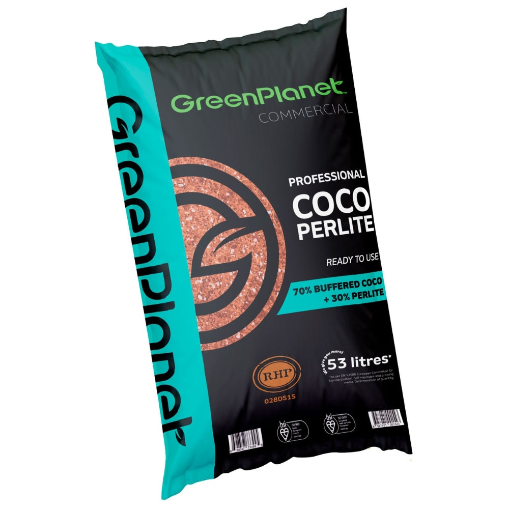 Green Planet - Coco Perlite 70/30 RHP Certified 53 Litres